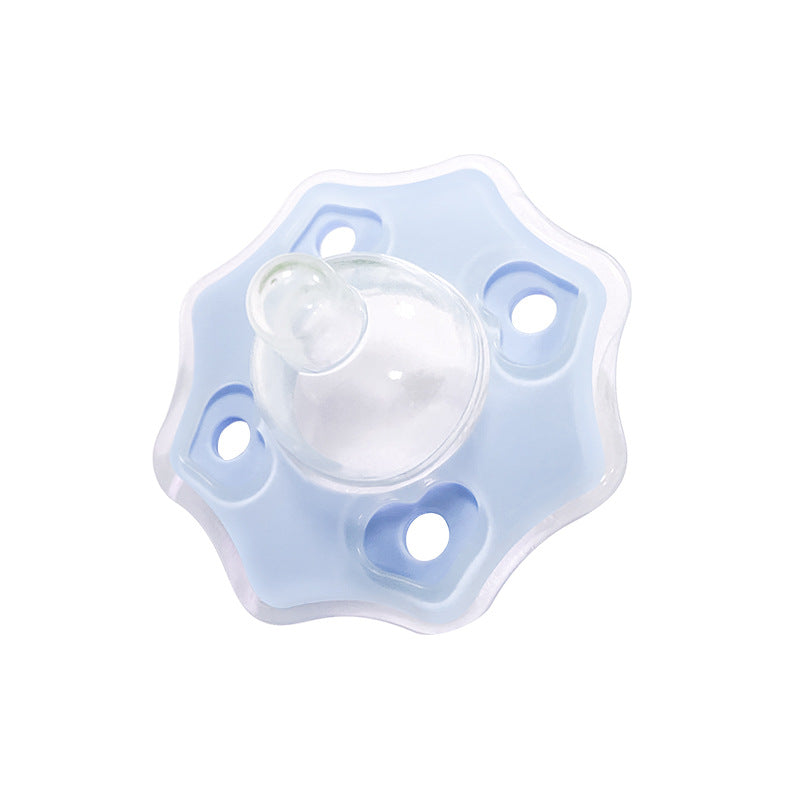 Wholesale Silicone Two-color Teether Pacifier